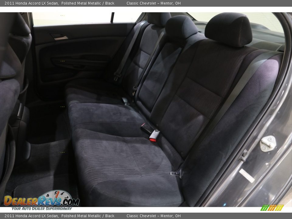 2011 Honda Accord LX Sedan Polished Metal Metallic / Black Photo #15