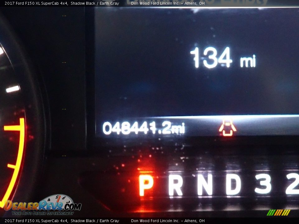 2017 Ford F150 XL SuperCab 4x4 Shadow Black / Earth Gray Photo #22
