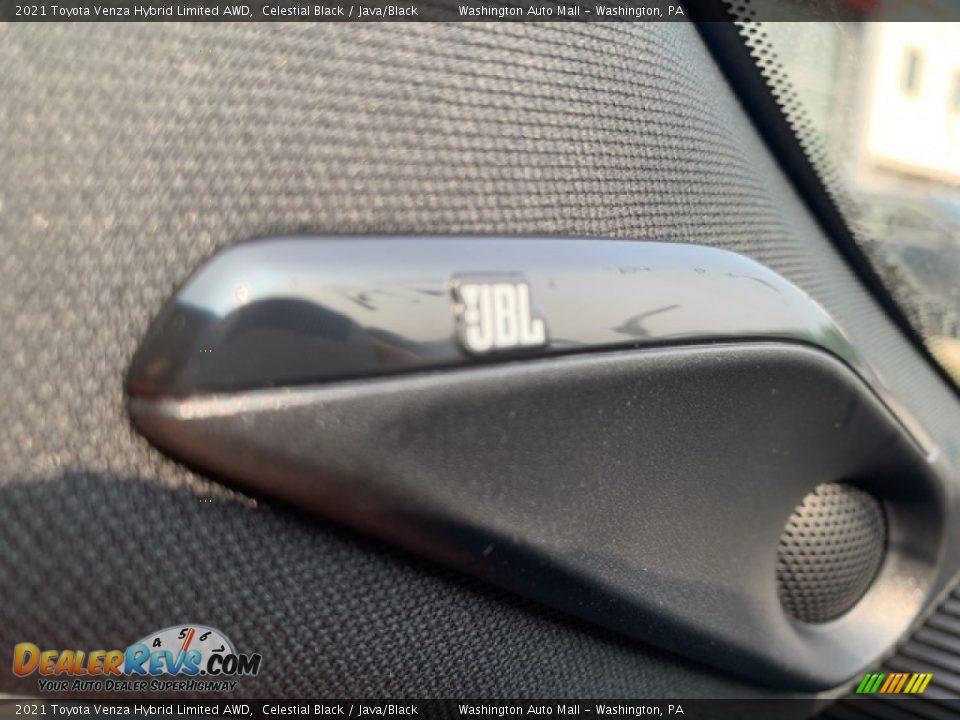 2021 Toyota Venza Hybrid Limited AWD Celestial Black / Java/Black Photo #25