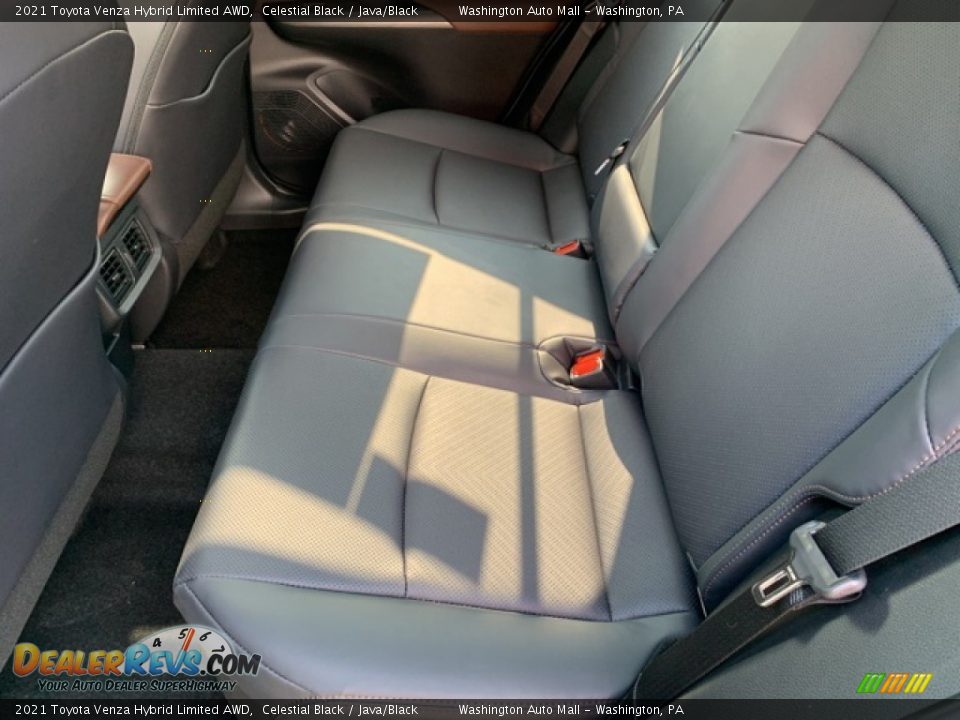 2021 Toyota Venza Hybrid Limited AWD Celestial Black / Java/Black Photo #32