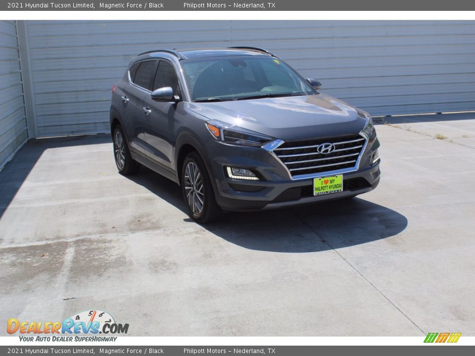 2021 Hyundai Tucson Limited Magnetic Force / Black Photo #2