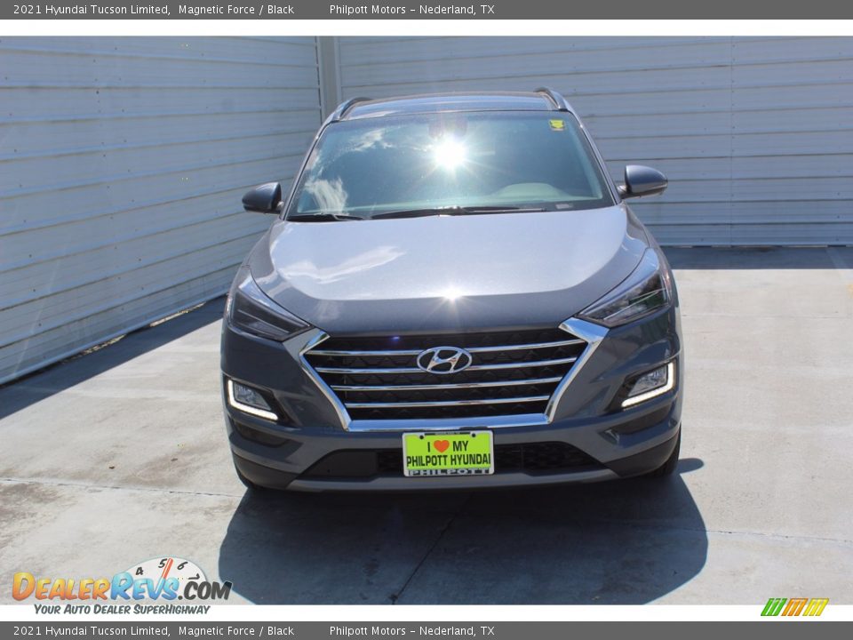 2021 Hyundai Tucson Limited Magnetic Force / Black Photo #3