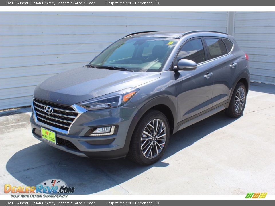 2021 Hyundai Tucson Limited Magnetic Force / Black Photo #4