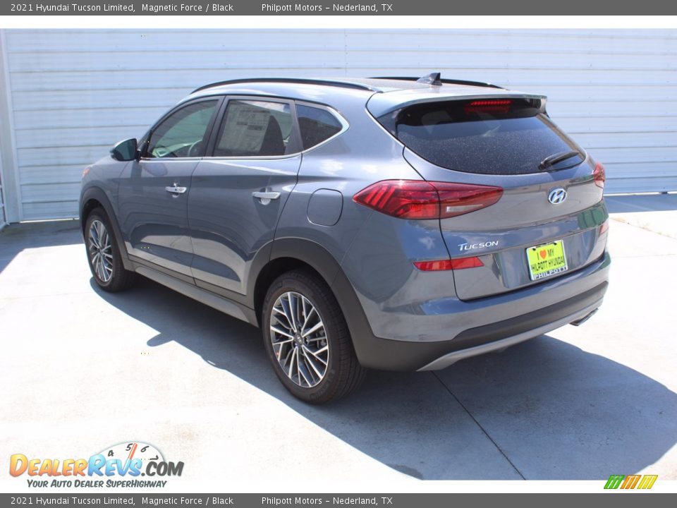 2021 Hyundai Tucson Limited Magnetic Force / Black Photo #6