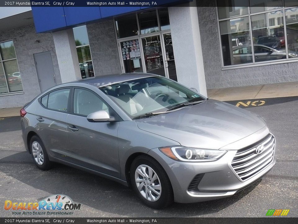 2017 Hyundai Elantra SE Gray / Gray Photo #1