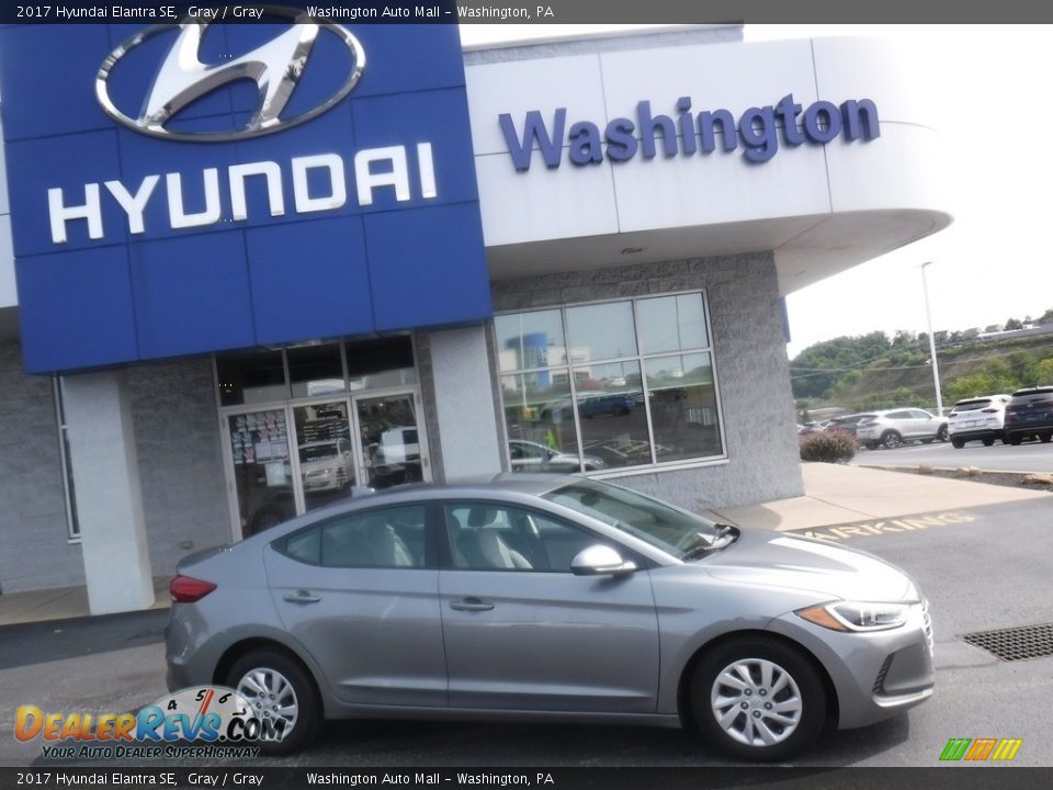 2017 Hyundai Elantra SE Gray / Gray Photo #2