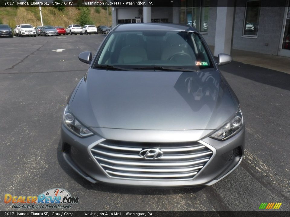 2017 Hyundai Elantra SE Gray / Gray Photo #4