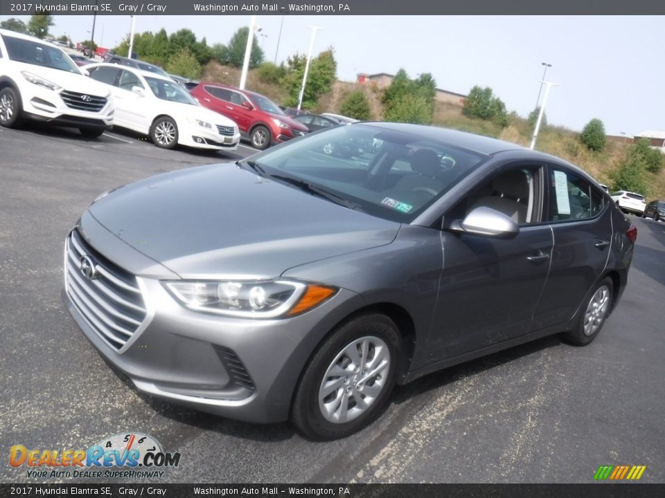 2017 Hyundai Elantra SE Gray / Gray Photo #5