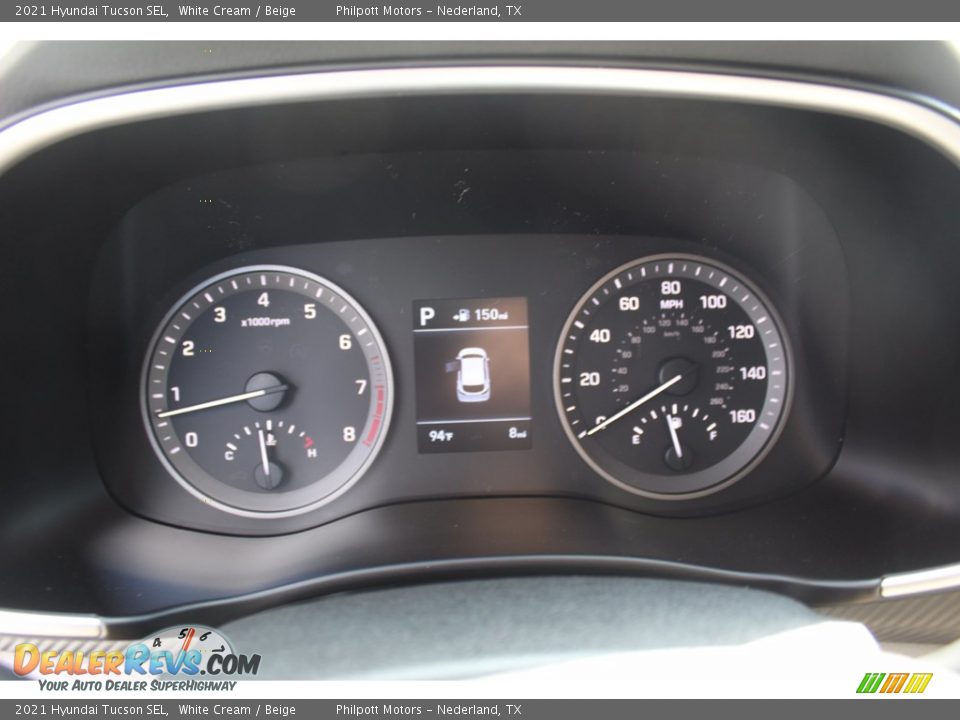 2021 Hyundai Tucson SEL White Cream / Beige Photo #11