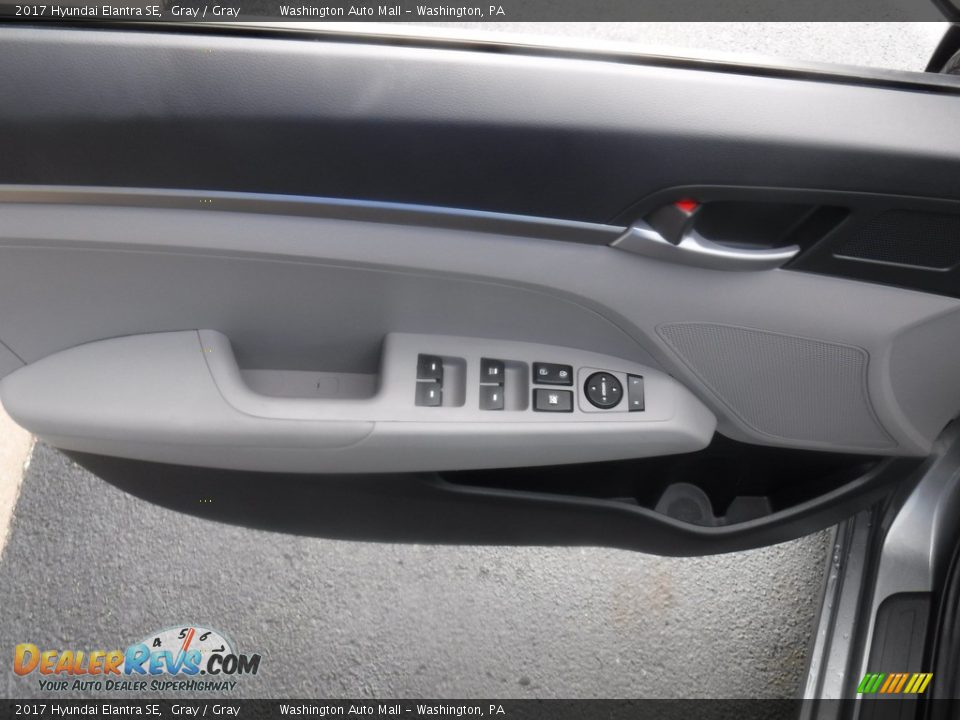 2017 Hyundai Elantra SE Gray / Gray Photo #11