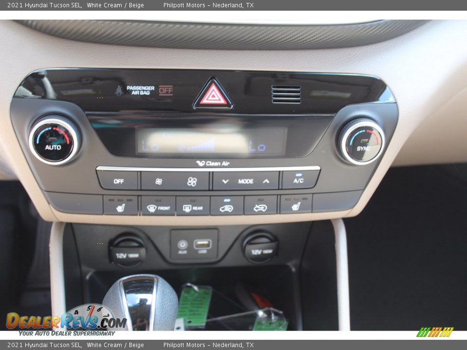 2021 Hyundai Tucson SEL White Cream / Beige Photo #14