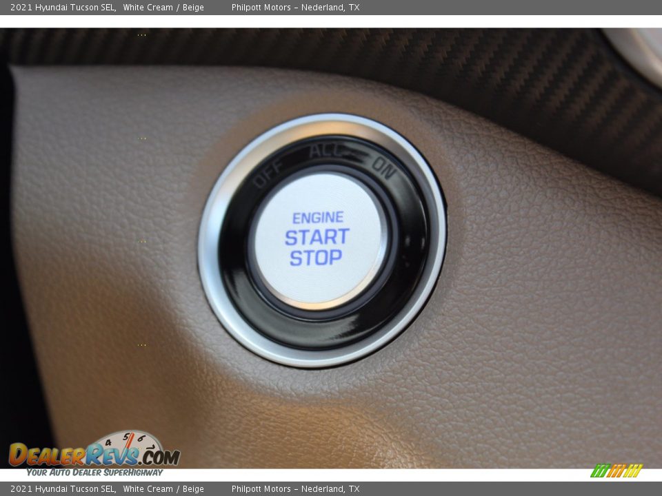 2021 Hyundai Tucson SEL White Cream / Beige Photo #15