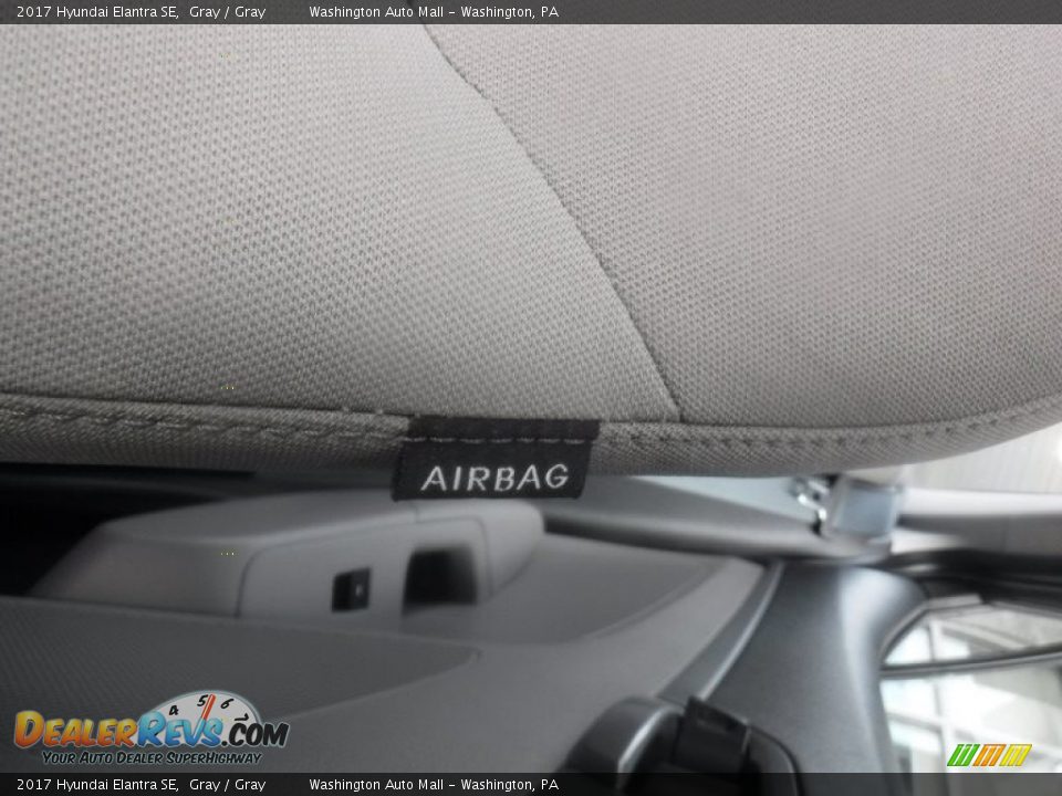 2017 Hyundai Elantra SE Gray / Gray Photo #14