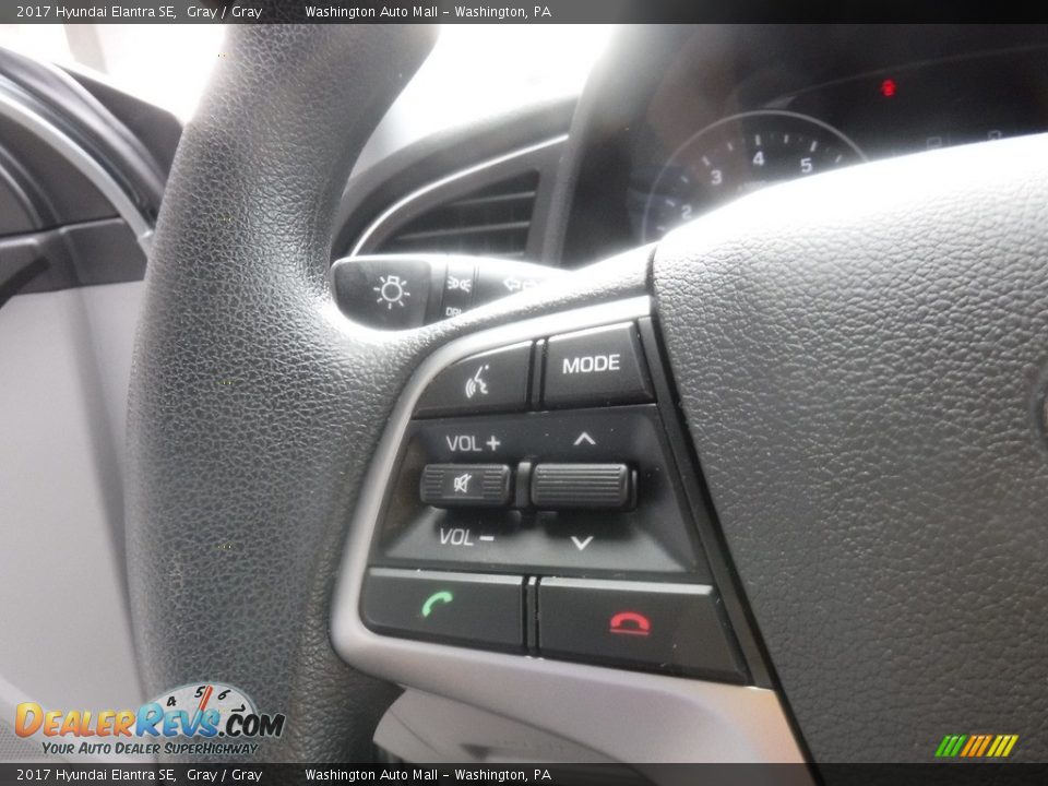 2017 Hyundai Elantra SE Gray / Gray Photo #19