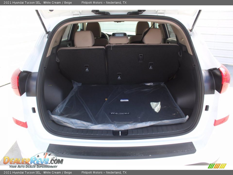 2021 Hyundai Tucson SEL White Cream / Beige Photo #21