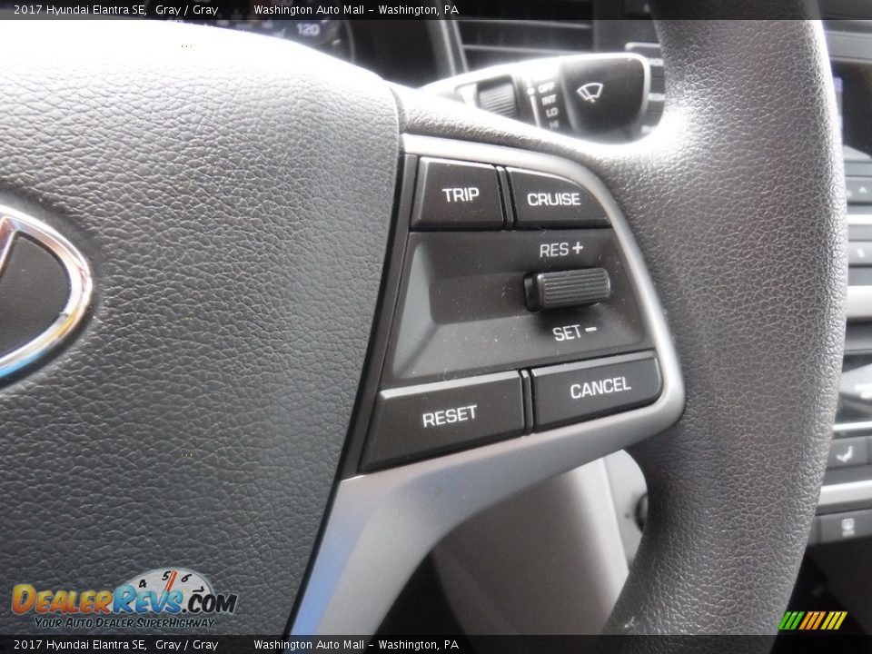 2017 Hyundai Elantra SE Gray / Gray Photo #20
