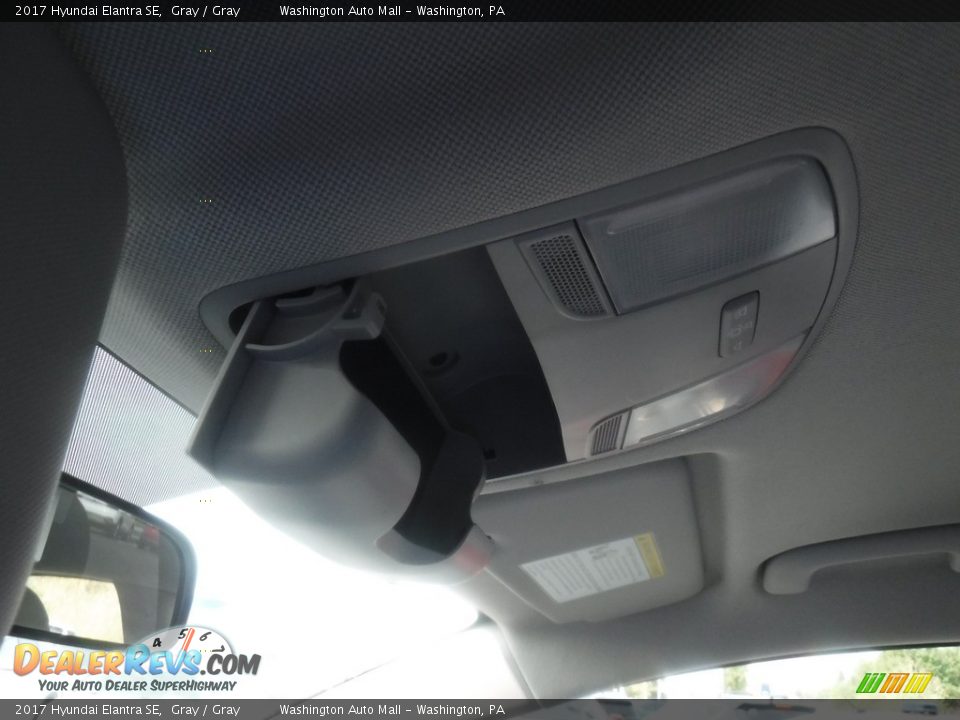2017 Hyundai Elantra SE Gray / Gray Photo #22