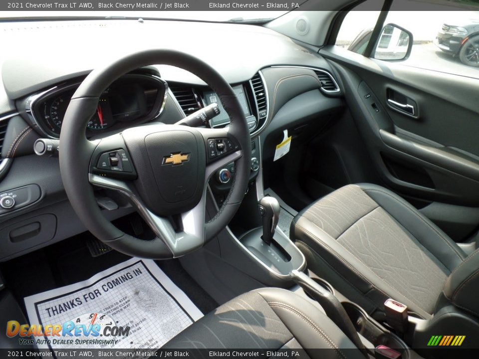 Jet Black Interior - 2021 Chevrolet Trax LT AWD Photo #16