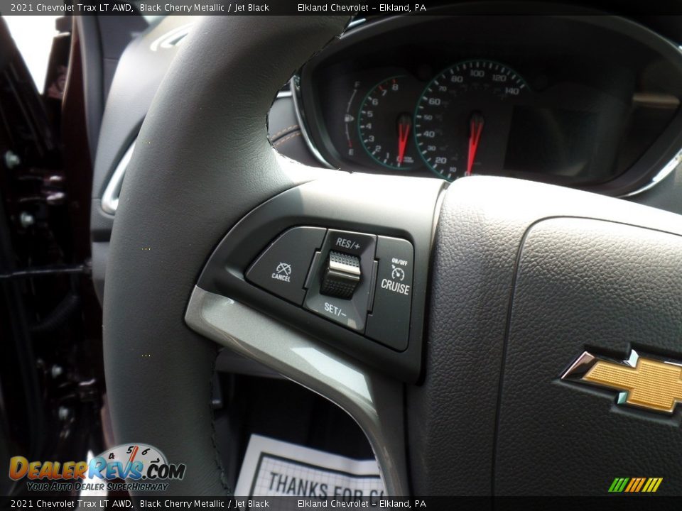 2021 Chevrolet Trax LT AWD Steering Wheel Photo #19