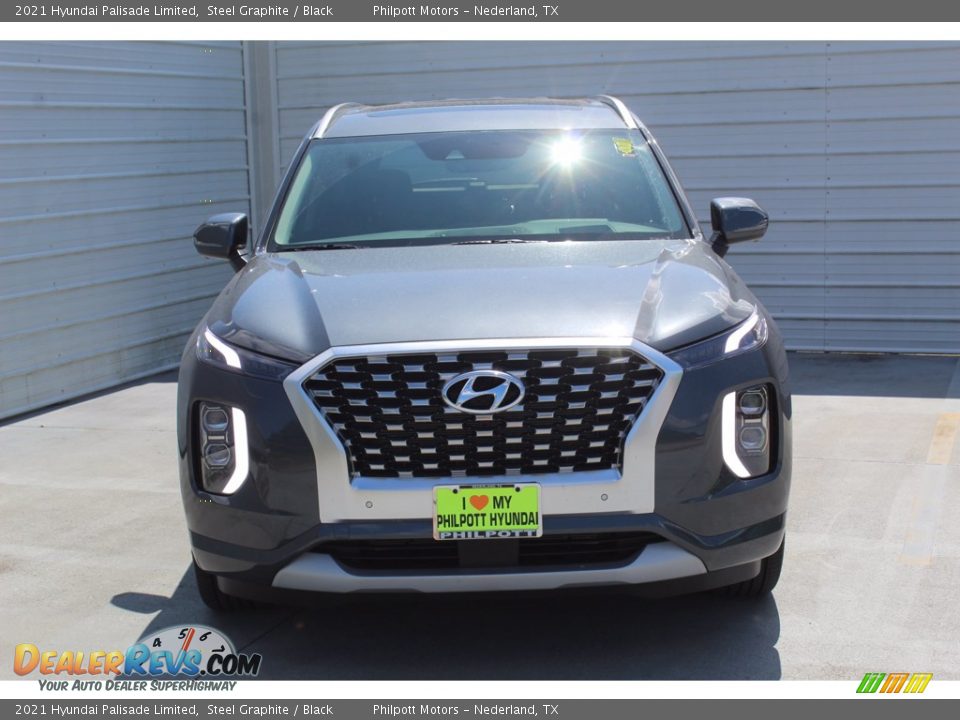 2021 Hyundai Palisade Limited Steel Graphite / Black Photo #3
