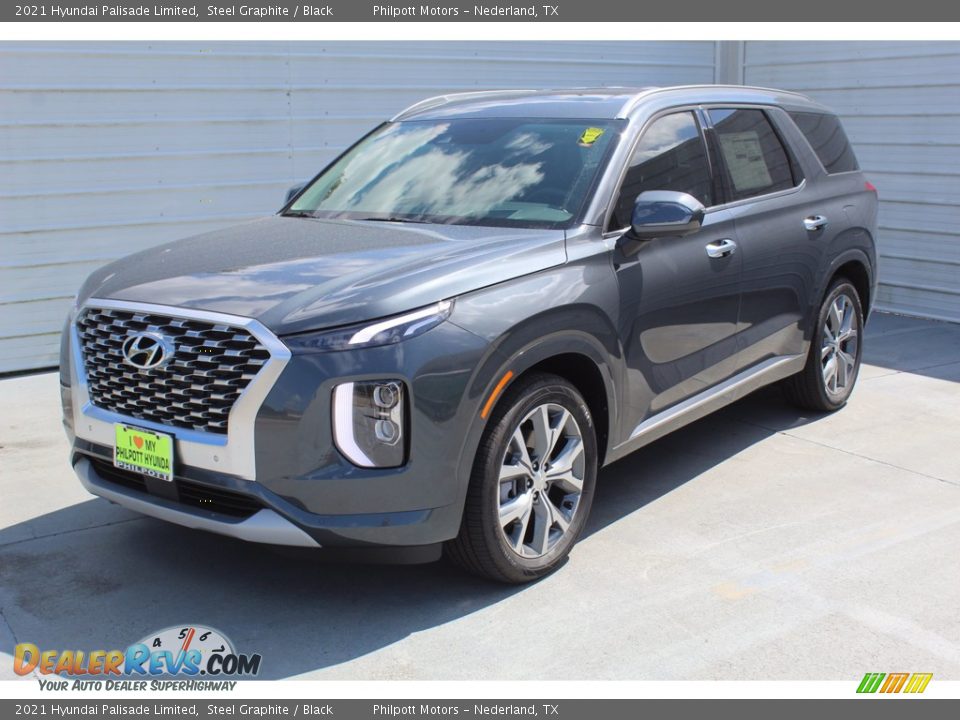 2021 Hyundai Palisade Limited Steel Graphite / Black Photo #4