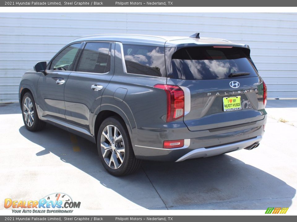 2021 Hyundai Palisade Limited Steel Graphite / Black Photo #6