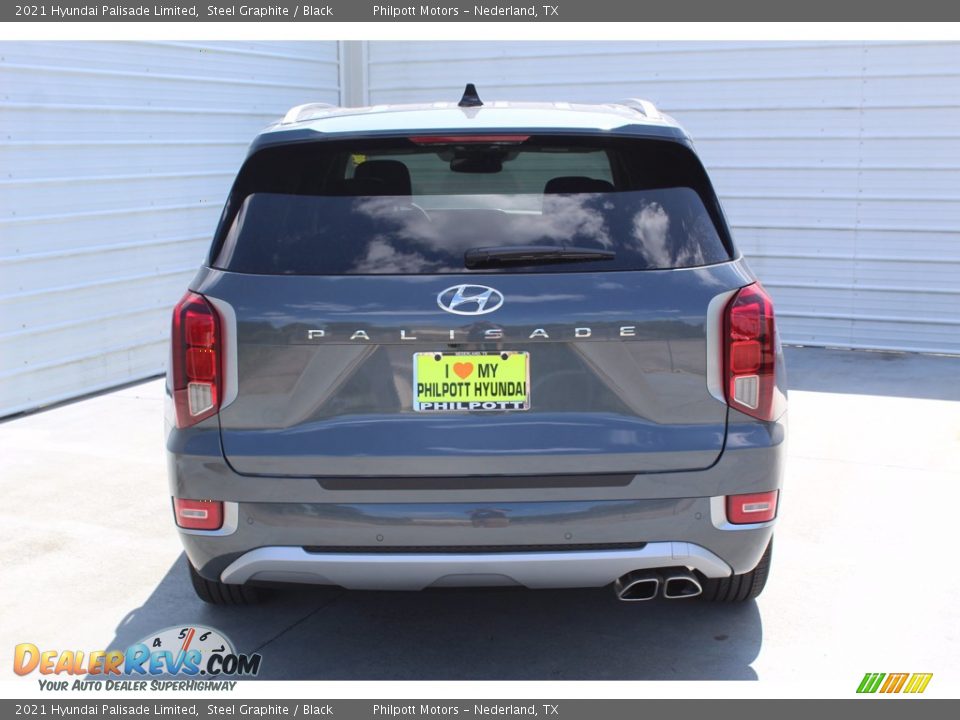 2021 Hyundai Palisade Limited Steel Graphite / Black Photo #7