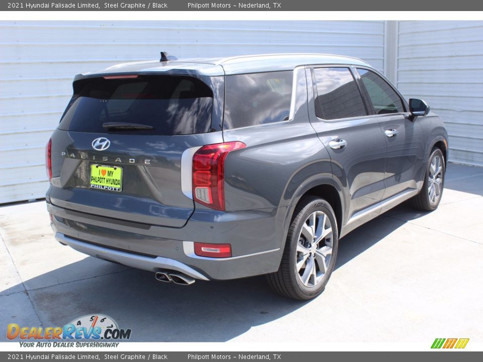 2021 Hyundai Palisade Limited Steel Graphite / Black Photo #8