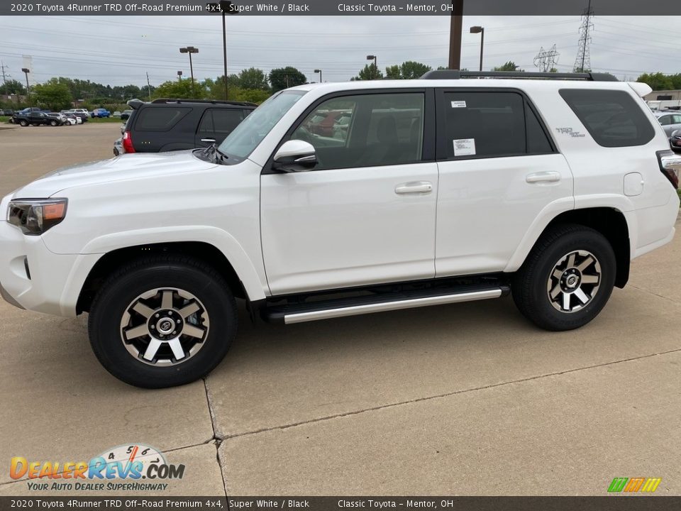 2020 Toyota 4Runner TRD Off-Road Premium 4x4 Super White / Black Photo #1