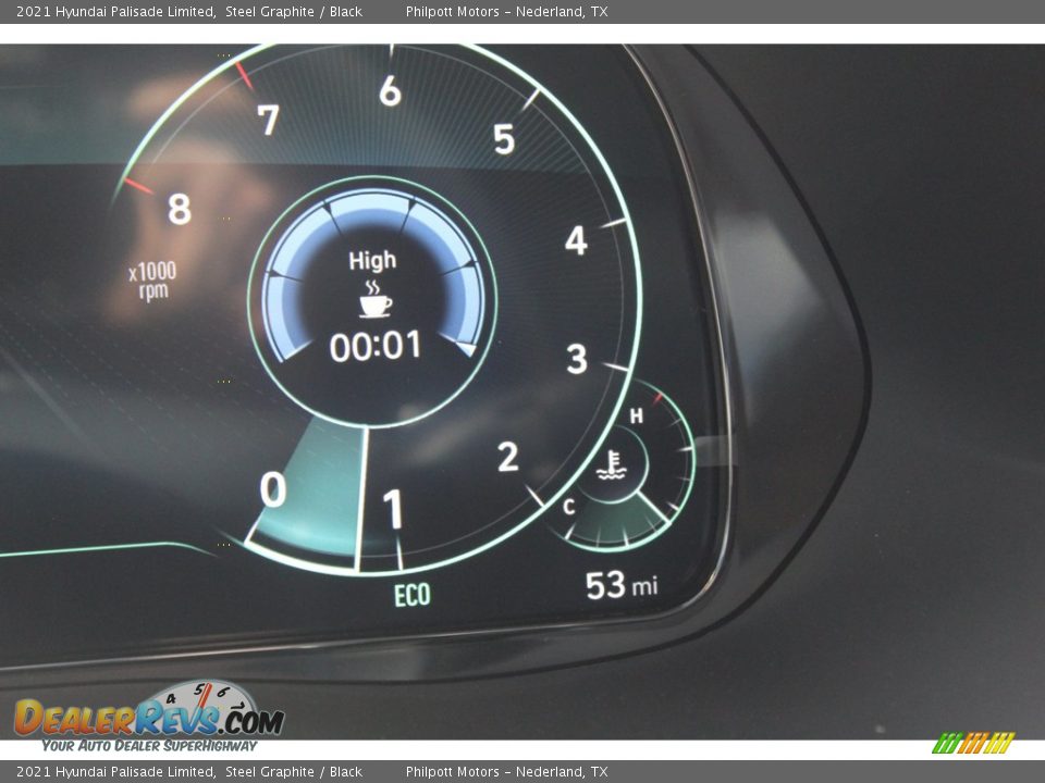 2021 Hyundai Palisade Limited Steel Graphite / Black Photo #14