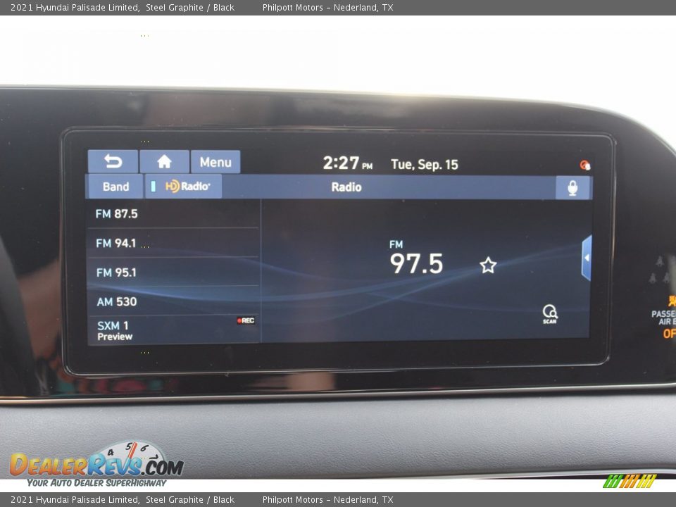 2021 Hyundai Palisade Limited Steel Graphite / Black Photo #15