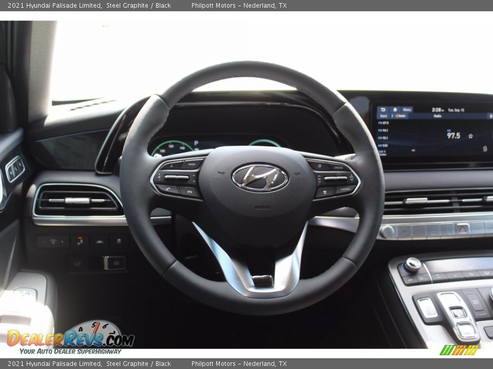 2021 Hyundai Palisade Limited Steel Graphite / Black Photo #23