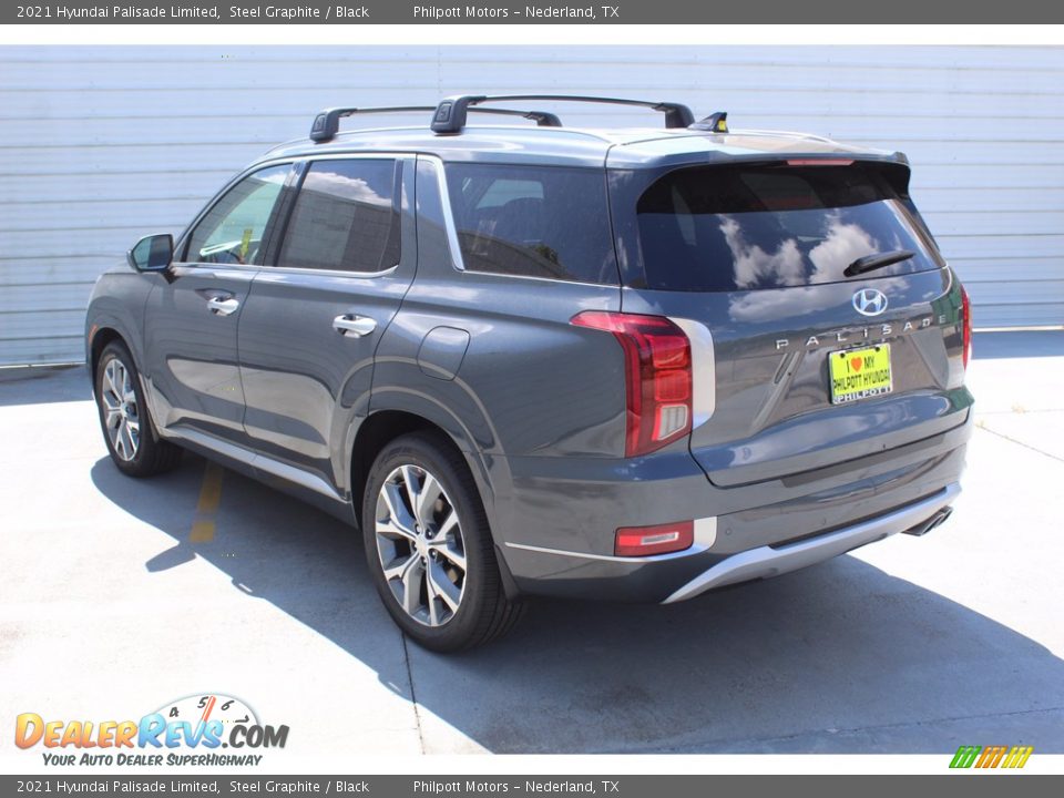2021 Hyundai Palisade Limited Steel Graphite / Black Photo #6