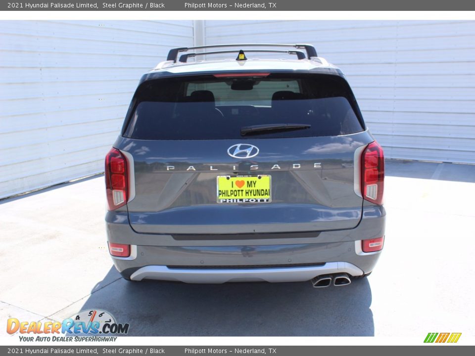 2021 Hyundai Palisade Limited Steel Graphite / Black Photo #7