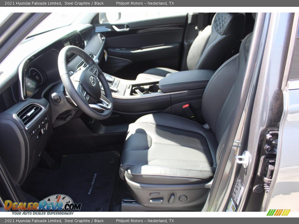 2021 Hyundai Palisade Limited Steel Graphite / Black Photo #10