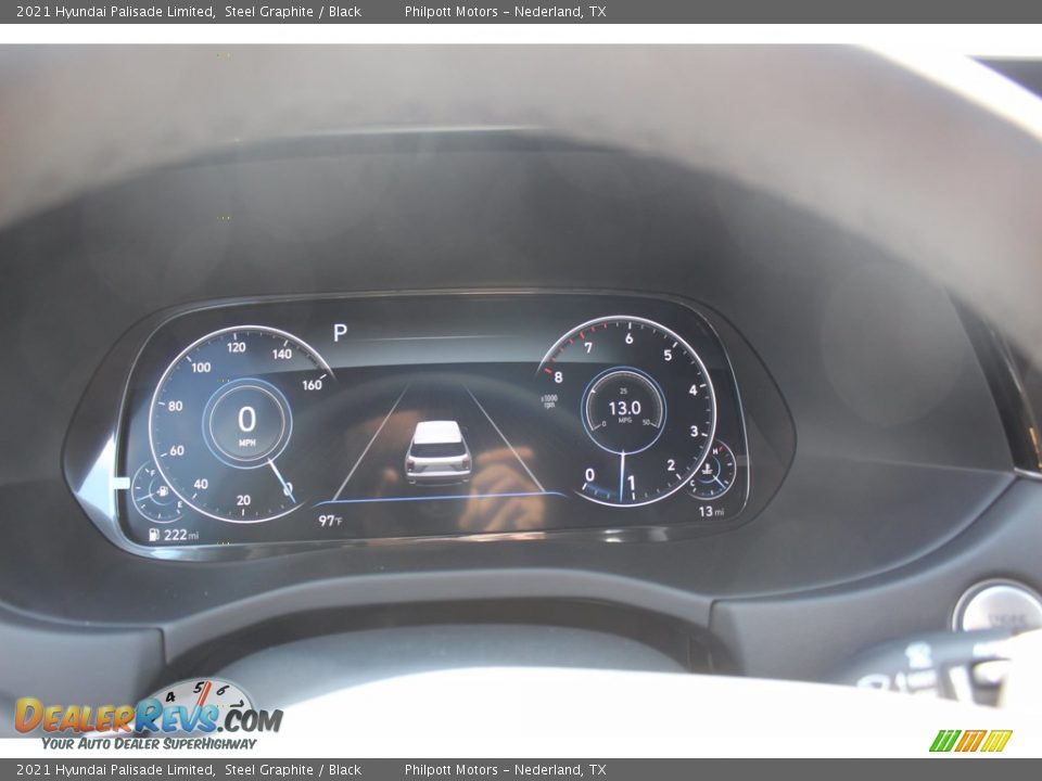 2021 Hyundai Palisade Limited Steel Graphite / Black Photo #13