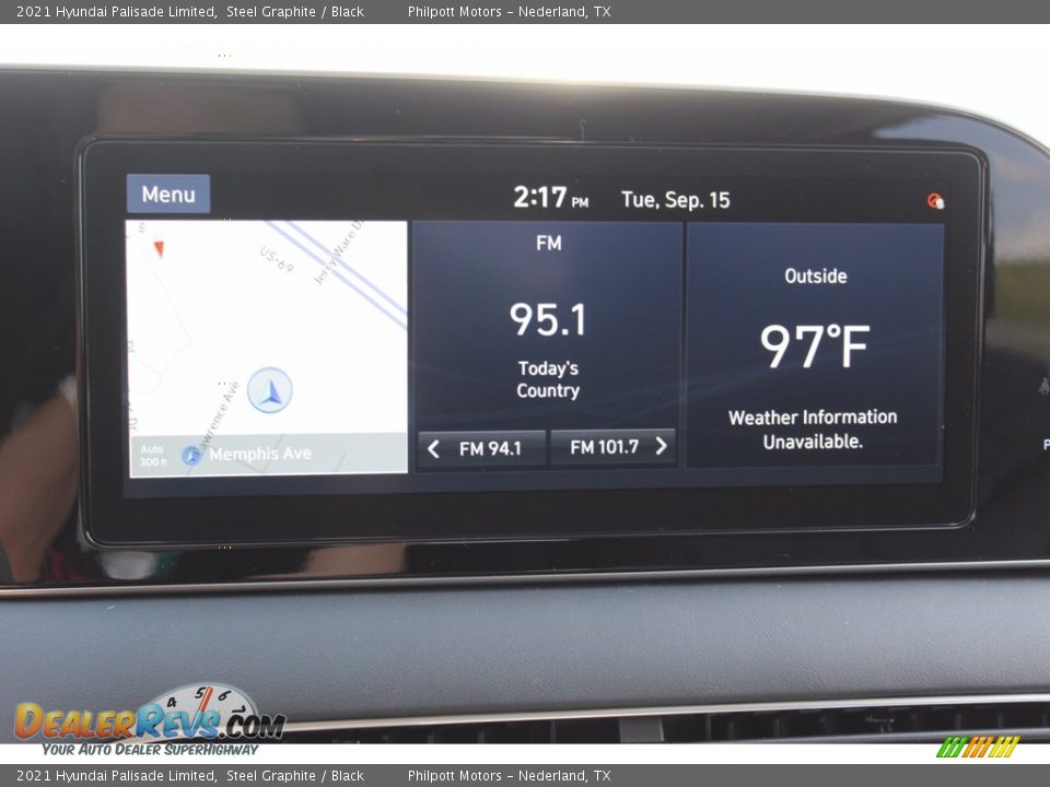 2021 Hyundai Palisade Limited Steel Graphite / Black Photo #15