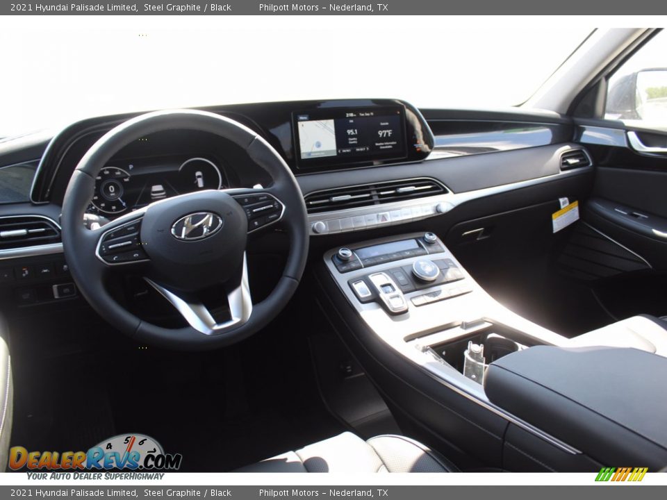 2021 Hyundai Palisade Limited Steel Graphite / Black Photo #22