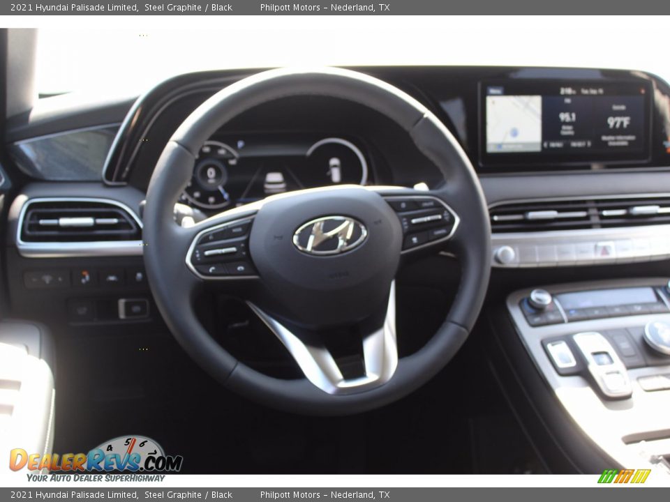 2021 Hyundai Palisade Limited Steel Graphite / Black Photo #23