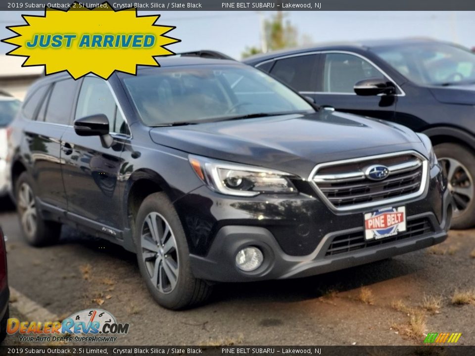 2019 Subaru Outback 2.5i Limited Crystal Black Silica / Slate Black Photo #1