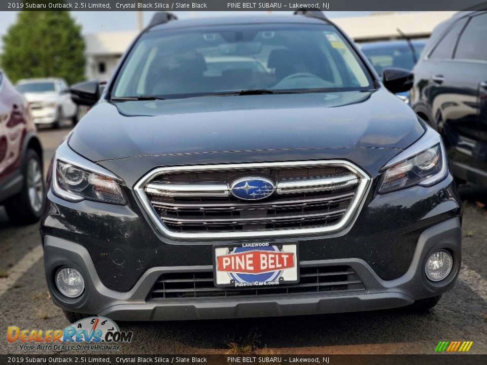 2019 Subaru Outback 2.5i Limited Crystal Black Silica / Slate Black Photo #2