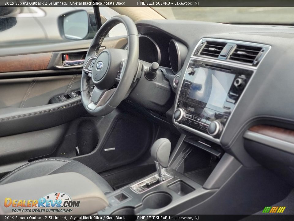 2019 Subaru Outback 2.5i Limited Crystal Black Silica / Slate Black Photo #3