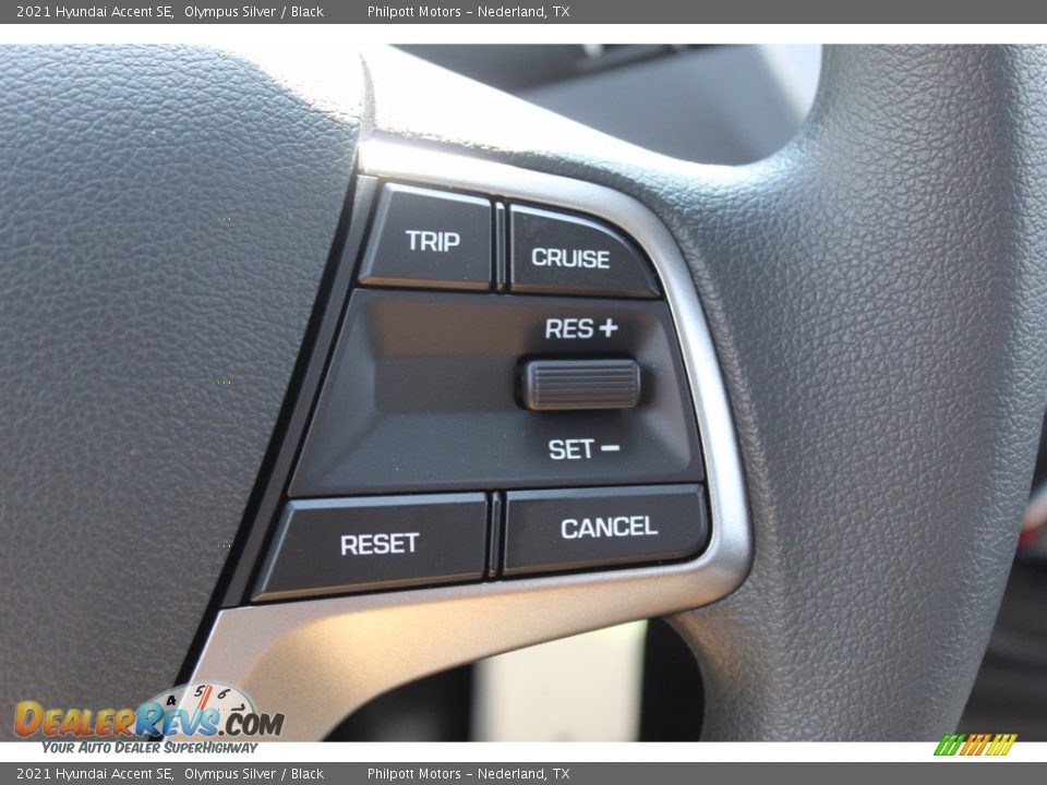 2021 Hyundai Accent SE Steering Wheel Photo #12