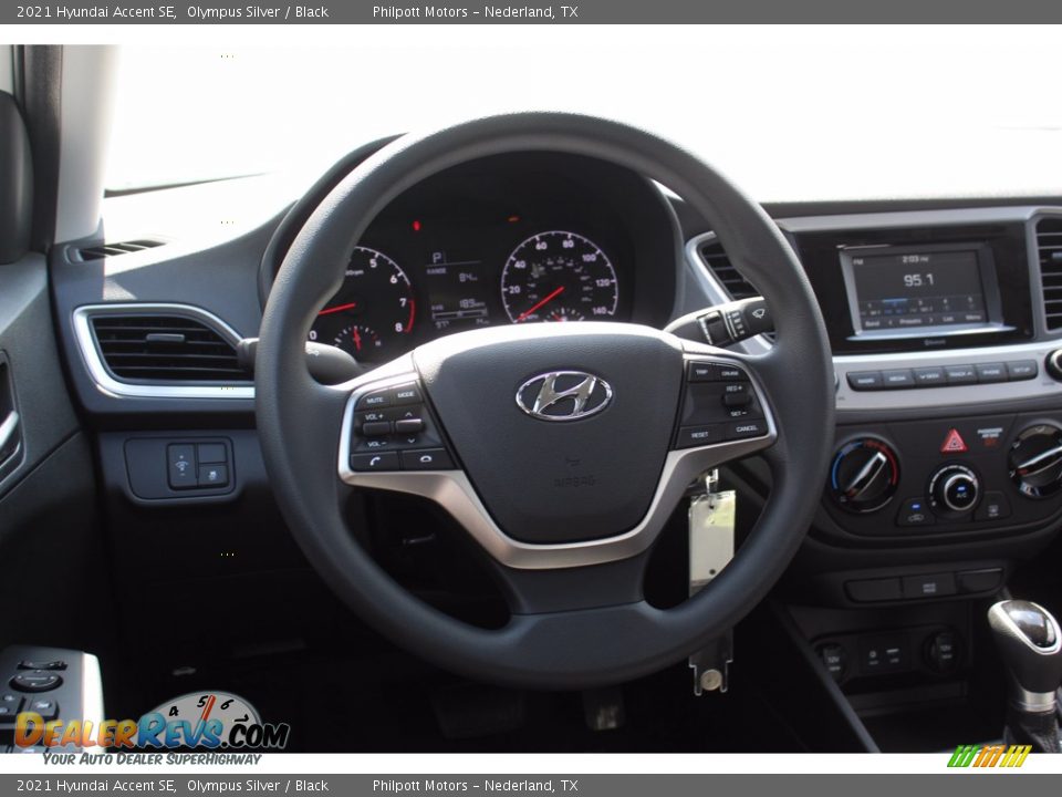 2021 Hyundai Accent SE Steering Wheel Photo #21