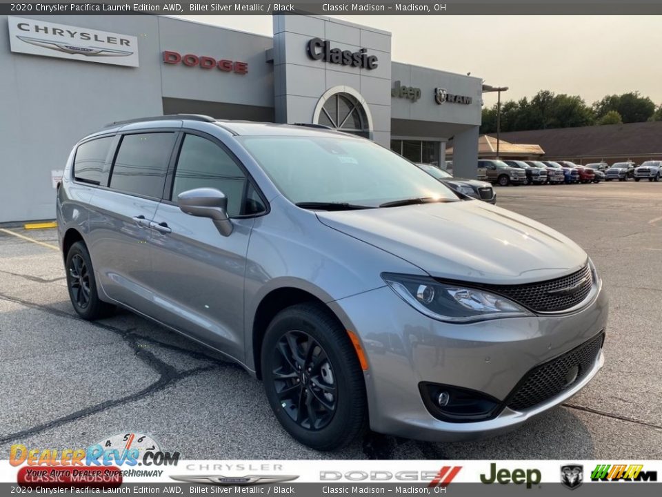 2020 Chrysler Pacifica Launch Edition AWD Billet Silver Metallic / Black Photo #1