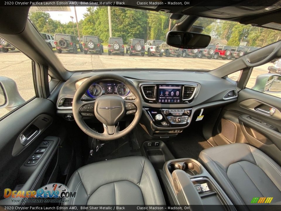 Black Interior - 2020 Chrysler Pacifica Launch Edition AWD Photo #5