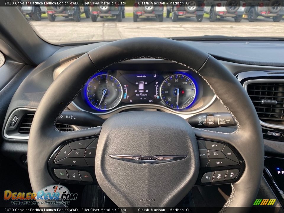2020 Chrysler Pacifica Launch Edition AWD Steering Wheel Photo #6
