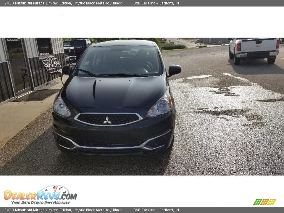 2020 Mitsubishi Mirage Limited Edition Mystic Black Metallic / Black Photo #8