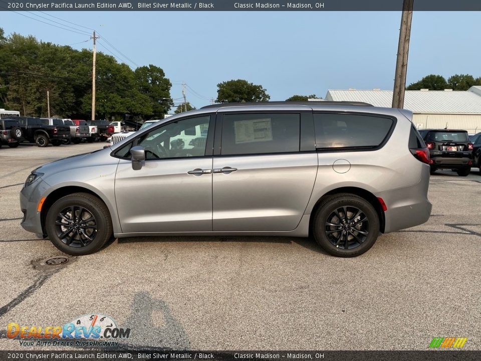 Billet Silver Metallic 2020 Chrysler Pacifica Launch Edition AWD Photo #9