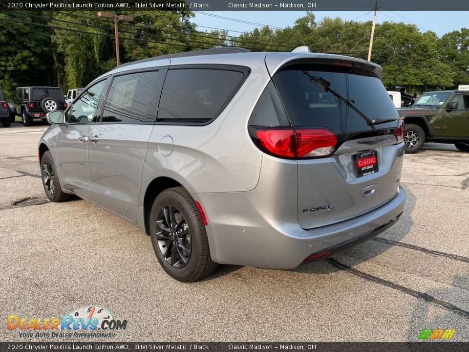 2020 Chrysler Pacifica Launch Edition AWD Billet Silver Metallic / Black Photo #10
